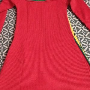 🔥🔥Girls Woollen One Pc/ Warm Kurti🔥🔥