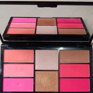 Swiss Beauty Pro Blush And Highlight Palette