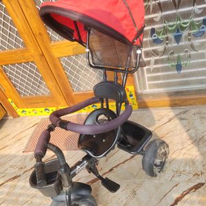 Baby Tricycle Cum Stroller