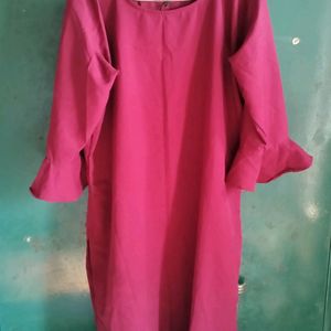 Maroon Kurti