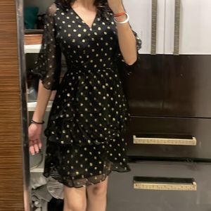 FabAlley Flared Mini Dress