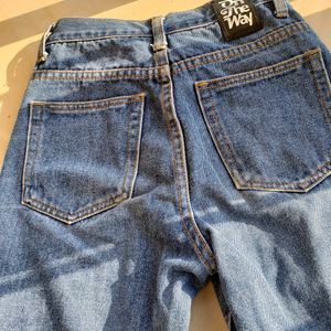 Dark Wash Mom Denim