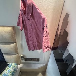 Pink T-shirt For Boys