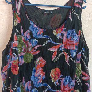 Women's Oversized Tank Top Vest Multicolour