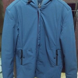 Blue Colour Over Coat