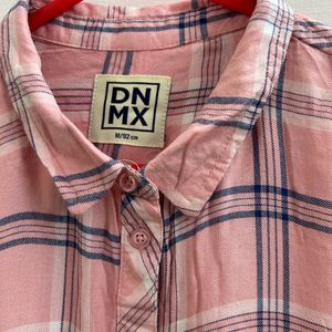 Pink Checked Shirt