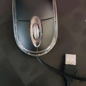 Terabyte Wired USB Optical Mouse With Lightning