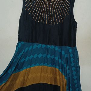 Mirror Work Gown For Women