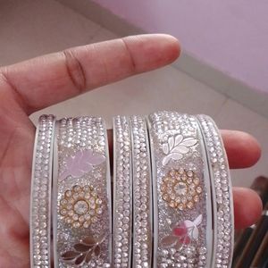 Beautiful Silver Bangles