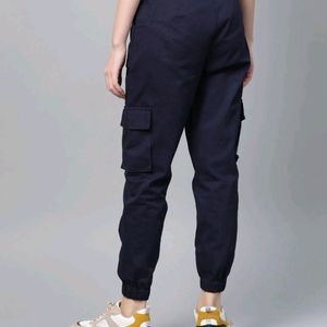 Cargo Parachute Trousers For Women