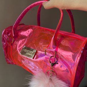 Hamster London Holographic Duffle Bag