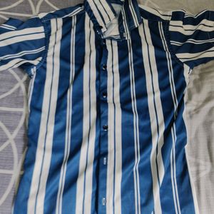 Striped Half Sleeve Shirt For Men