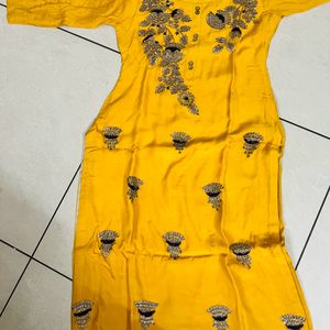 Pure Silk Kurti With Cotton Linning Inside