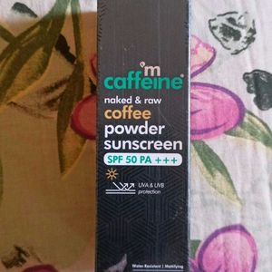 Mcaffeine Powder Sunscreen