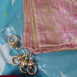 Pure Upada  Silk Jaipuri Suit