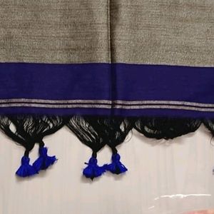 Cotton Pallu Ghichha SAREE