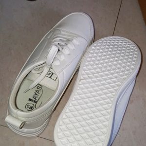 White Casual Shoes