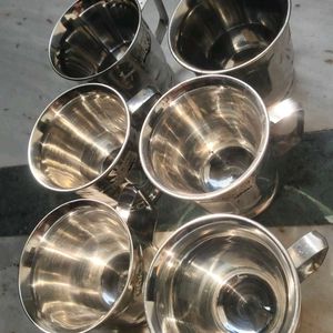 Steel Tea Cup Set