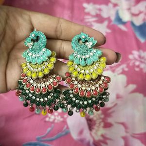 Multi Colour Earrings