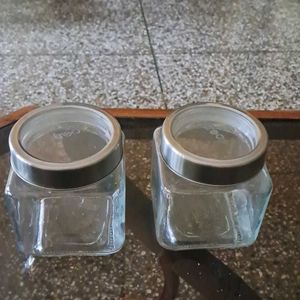 Set Of Glass Container