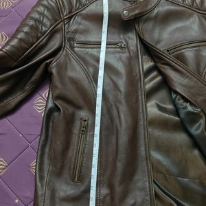 Pure Goat Leather Hand stitched Jacket