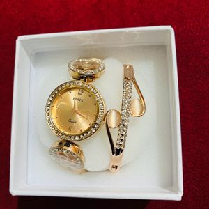 Branded Designer Watch With Braclet New Wid Tag❤️