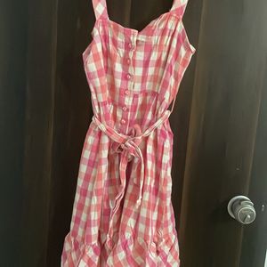Mini Floral Dress In Good Condition