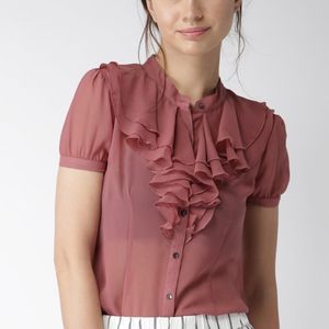 Mast & Harbour Women Pink Shirt style Top