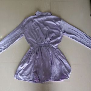 Lavender Mid Dress