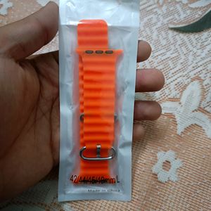T800 Or Other Watches Strap New Orange Colour 💯