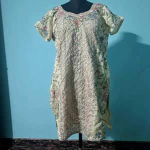 Hand Kantha Work  2 Pc Kurta Set