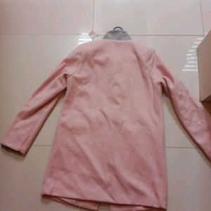 Light Pink Colour Blazer For Women