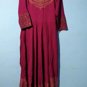 Cotton A line Kurta