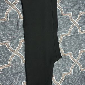 Basics Black Bell Bottom Pants