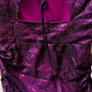Glamorous Violet Dream: Sparkle in Style