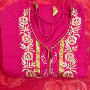 Pink Anarkali Top