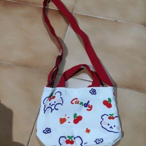 Cotton Cute Side Bag