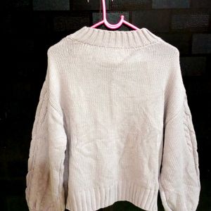 Knit Drop Shoulder Sweater