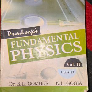 Pradeep's Fundamental Physics Volume -2 Class 11