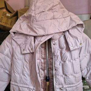 Beige Puffer Jacket