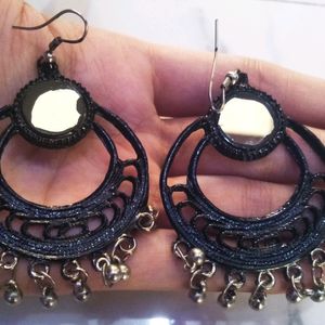 Black Earrings for women.