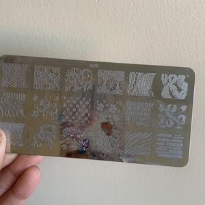 Nail Art Stamping Plate