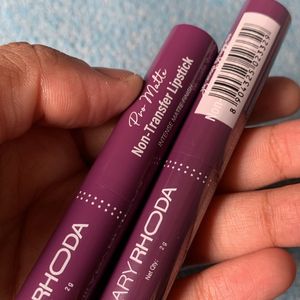 HILARY RHODA Pro Matte NonTransfer Lipstick(03+22)