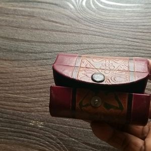 Leather Lipstick Case