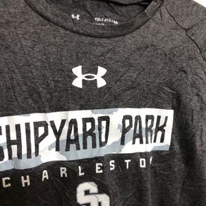 Under Armour Charcoal Long Sleeve T Shirt