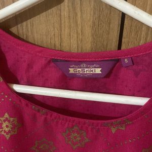 GoSriki Pink Kurti