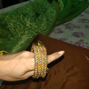 Women 4 Bangles Party Size 2.2