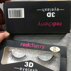 Redcherry Eyelash With Eye Lashes Glue