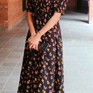 Zudio Floral Long Dress