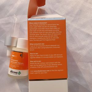 Branded (The Derma Co) 1%Hyaluronic Suncream Serum